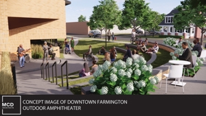 Concept Image Of Downtown Farmington Outdoor Amphitheatre