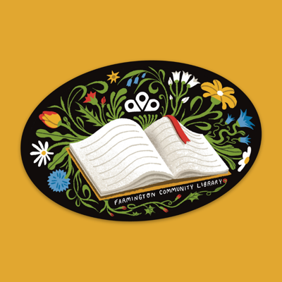 Floral Sticker