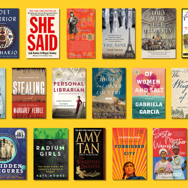 2025 Women's History Month Booklist for Adults