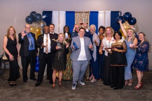 Group photo of GFAAC members at the 2025 Awards Gala.